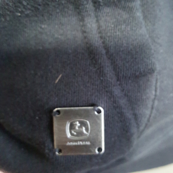 JOHN DEERE XXL-LOVE Black w/Pink Plaid Hoodie Sweatshirt (S) - Picture 9 of 12